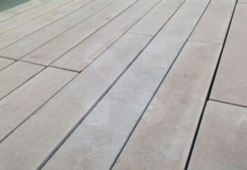 Grey limestone strips